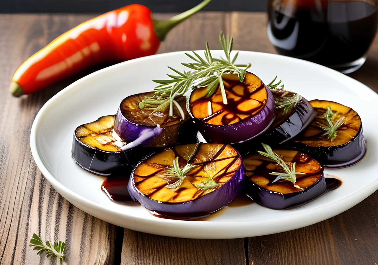 Paprika-Eggplant Vegetable