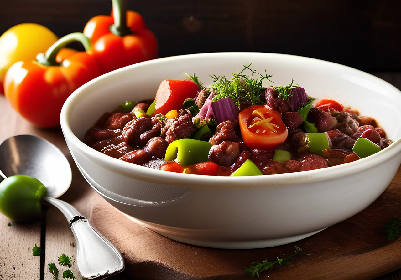 Chili con Carne with Vegetables