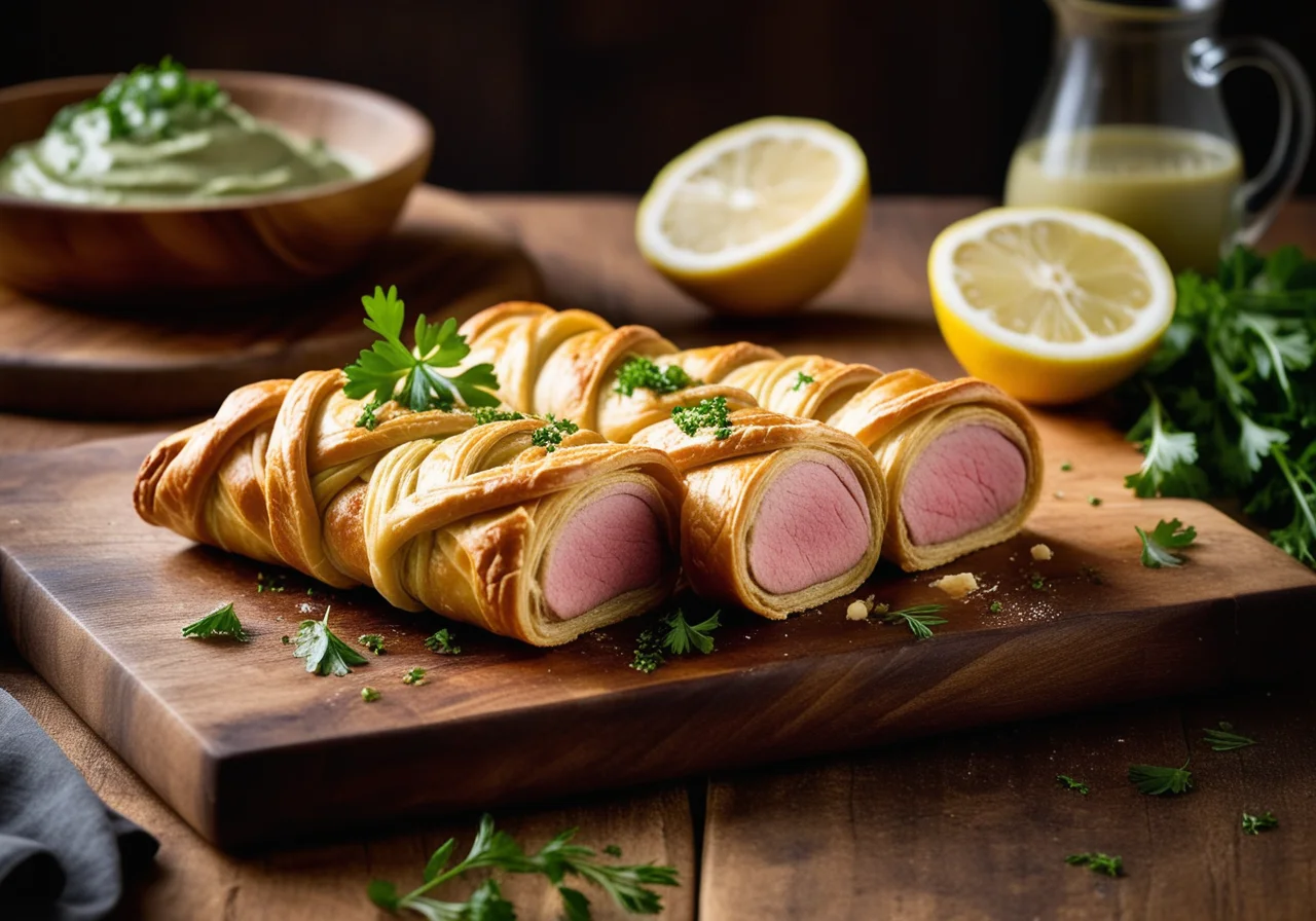 Pork Fillet Wrapped in Puff Pastry