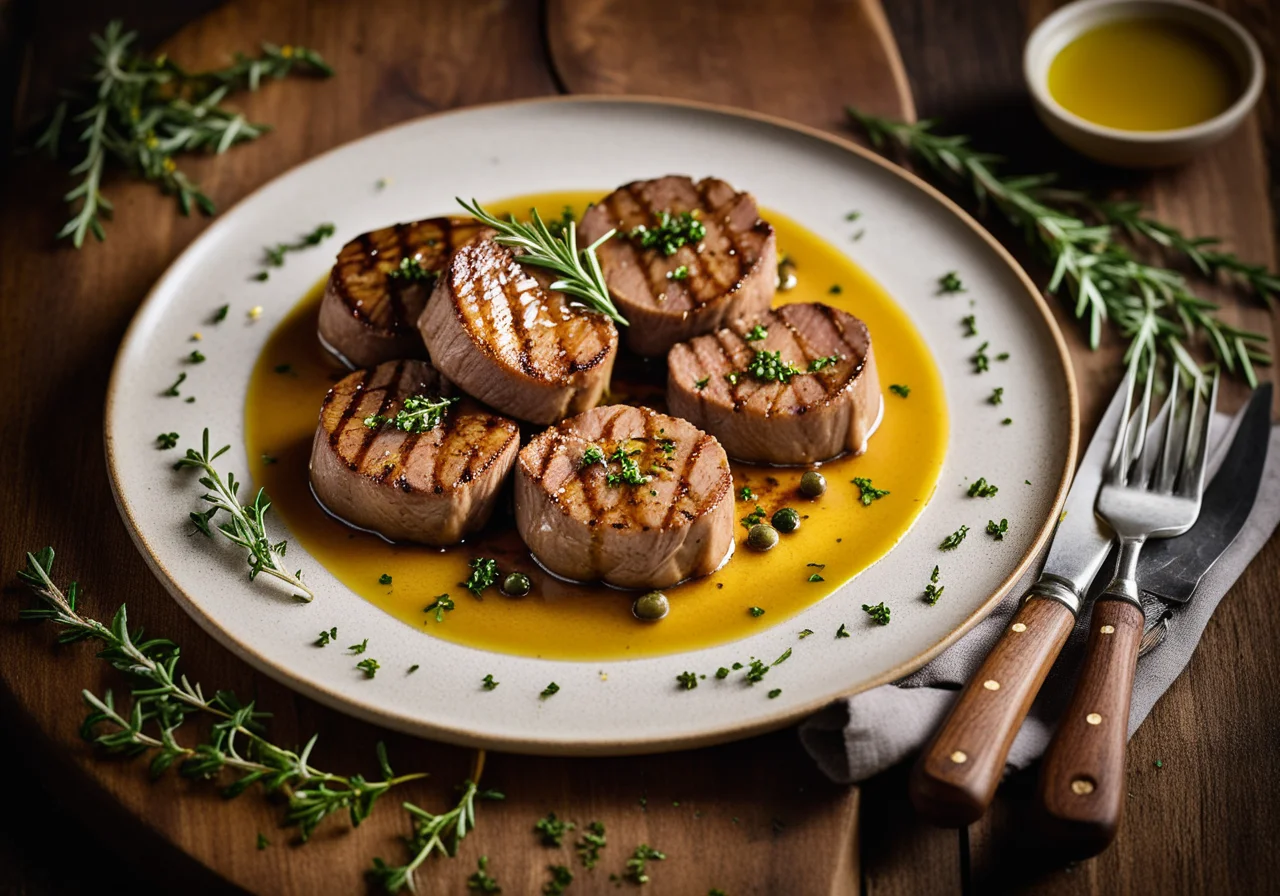 Sous-vide Veal Medallions