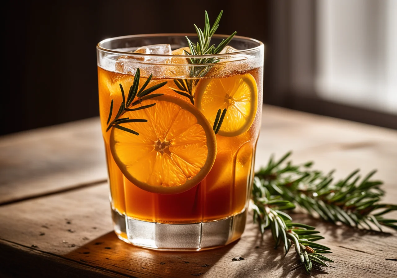 Orange Rooibos Iced Tea