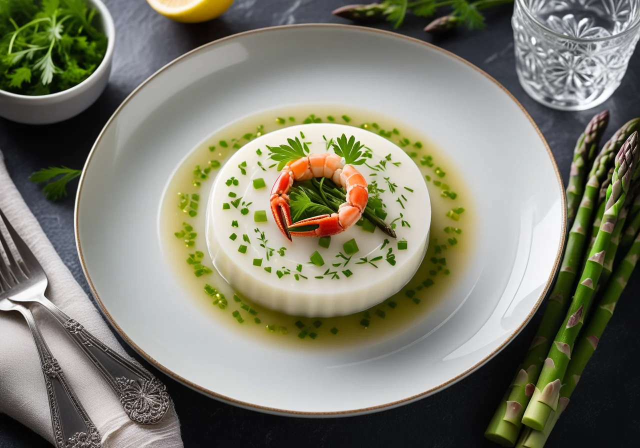 Asparagus Crab Aspic