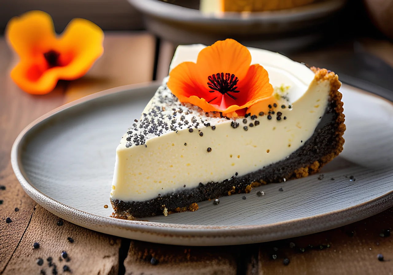 Poppy Seed Cheesecake