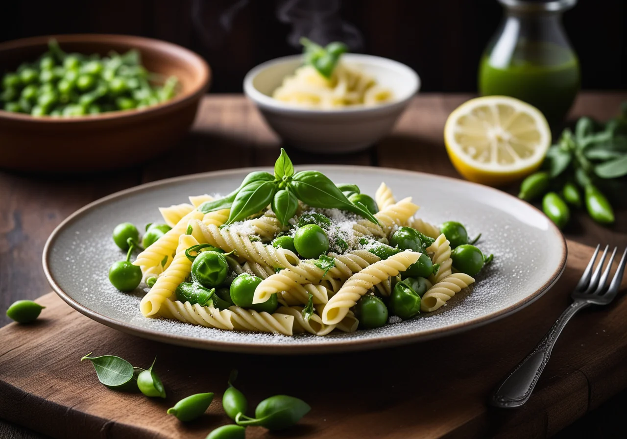 Pasta with Green Vegetables