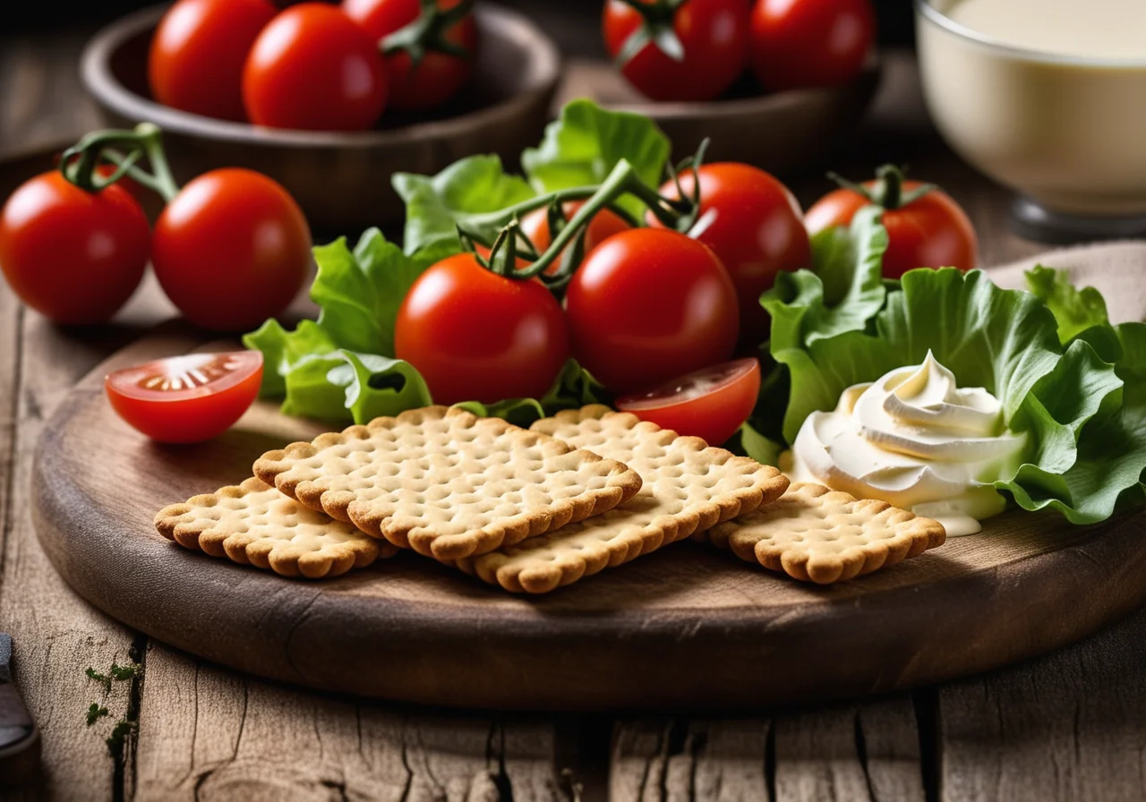 Cheese Spread Crackers