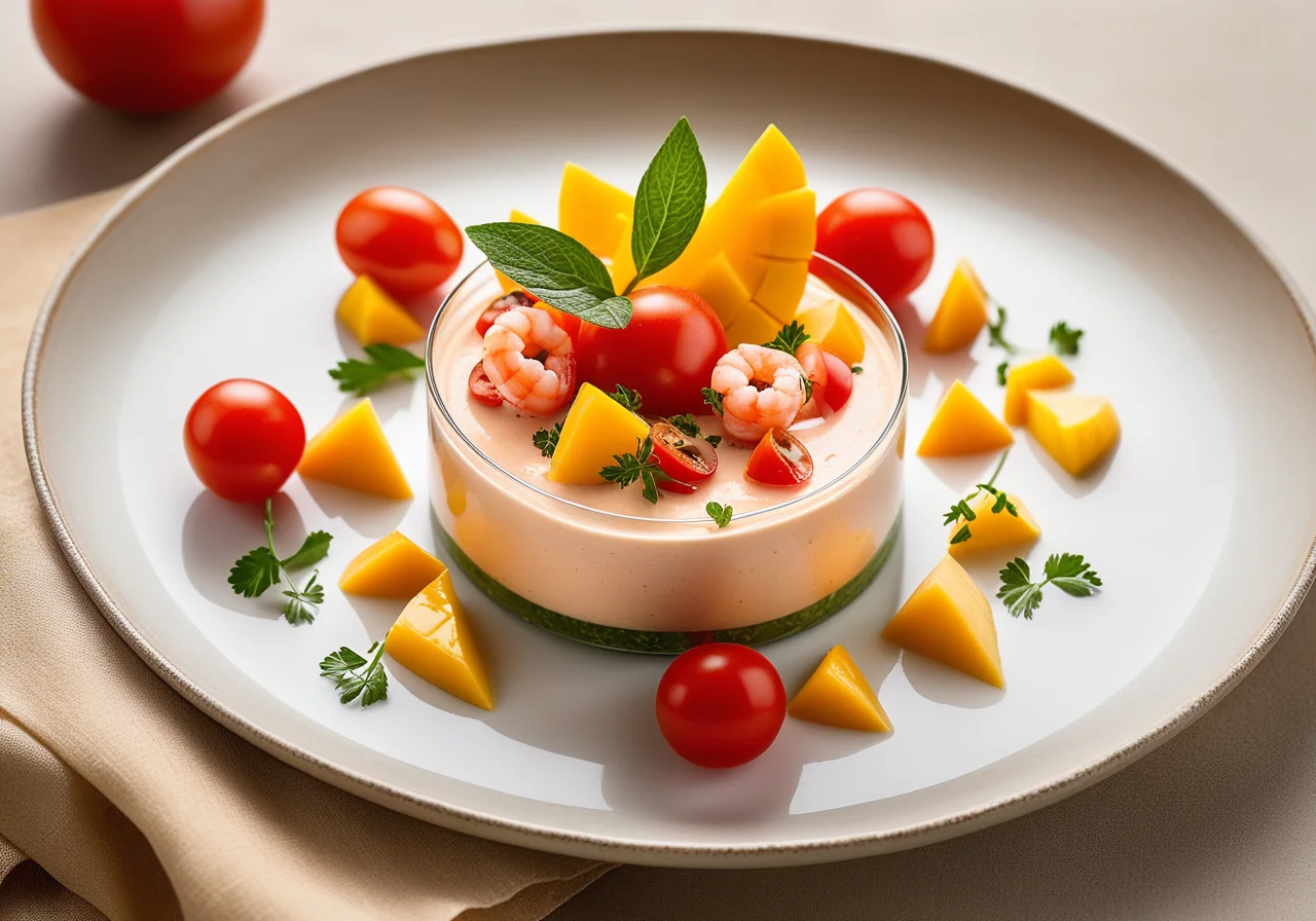 Tuna Cream with Salsa