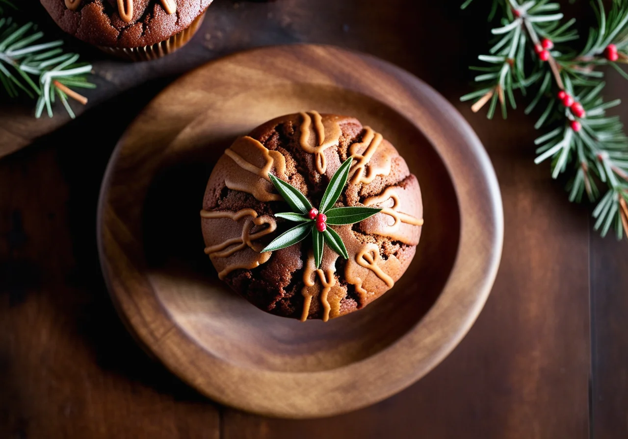 Christmas Lebkuchen Muffin