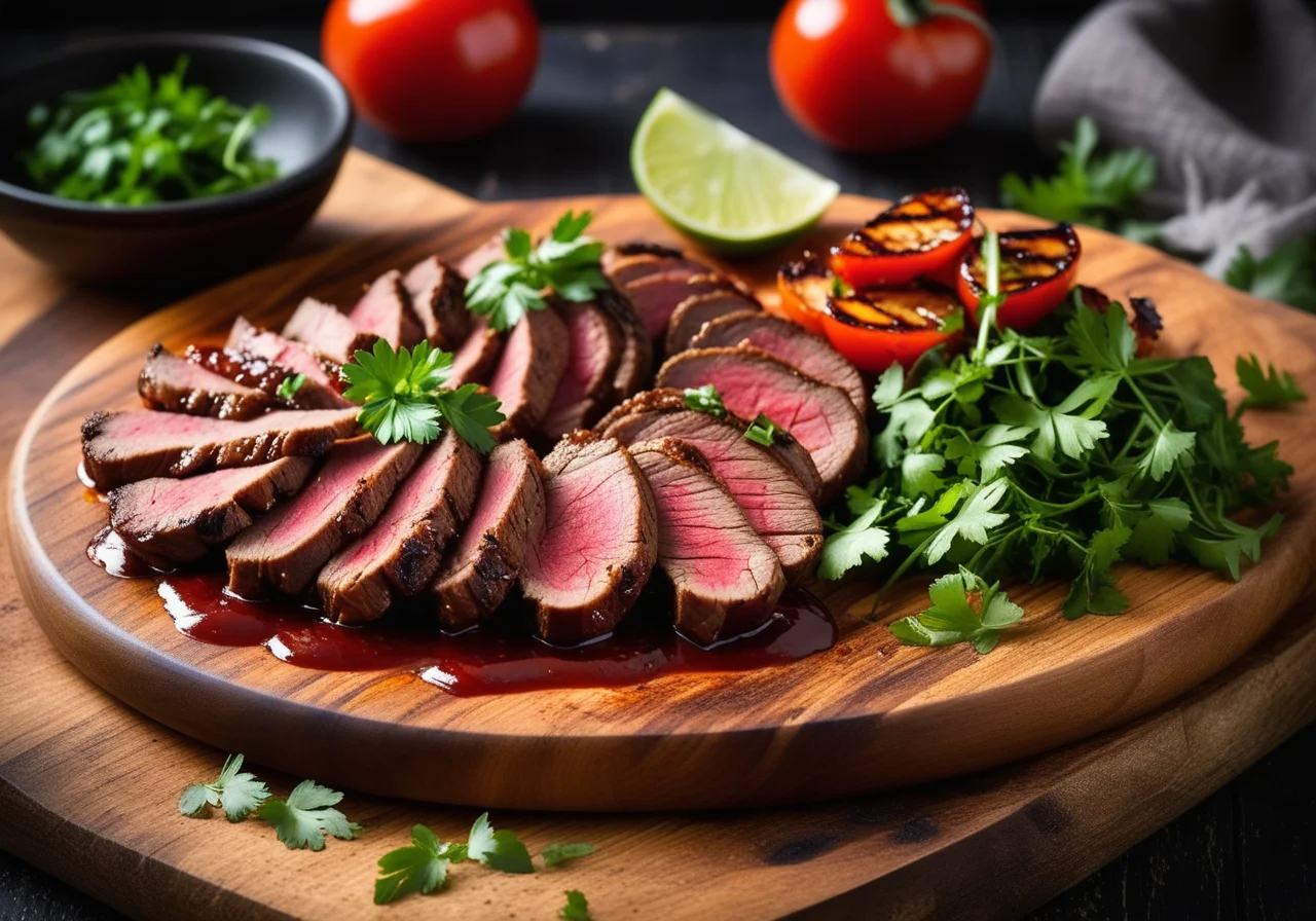 Grilled Mexican-Style Lamb Breast