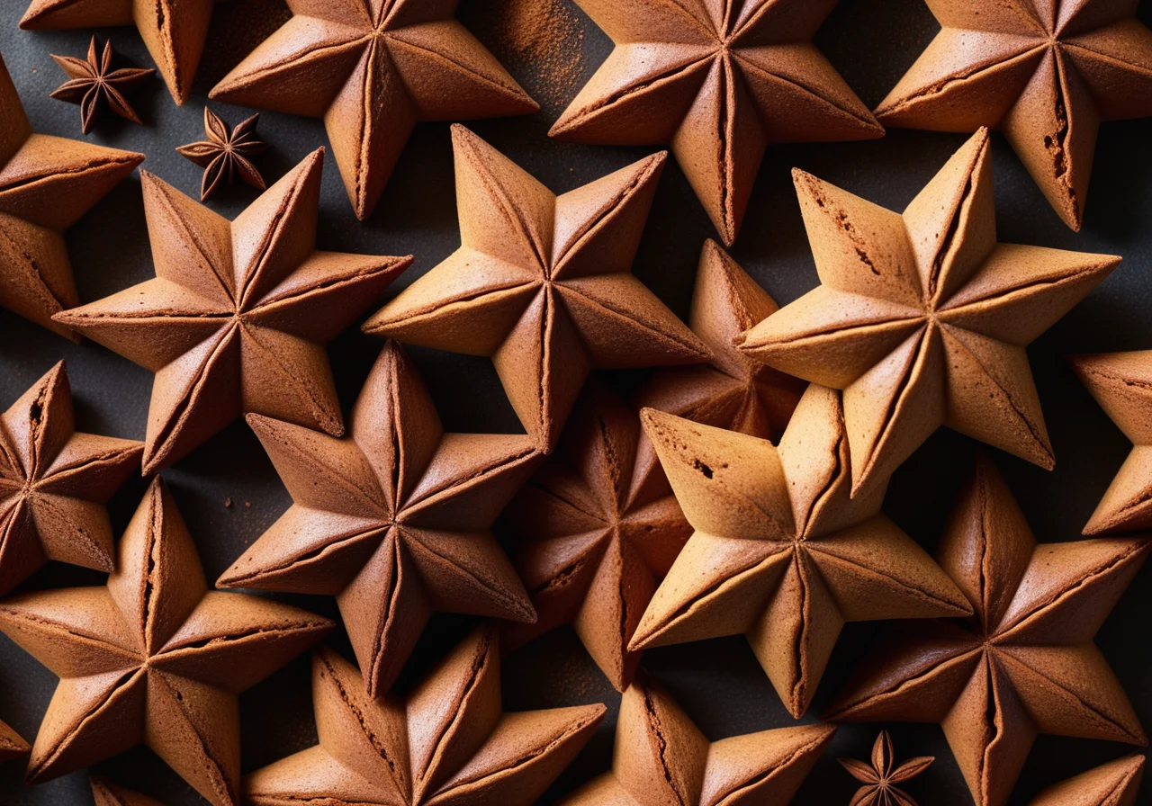 Cinnamon Cocoa Stars
