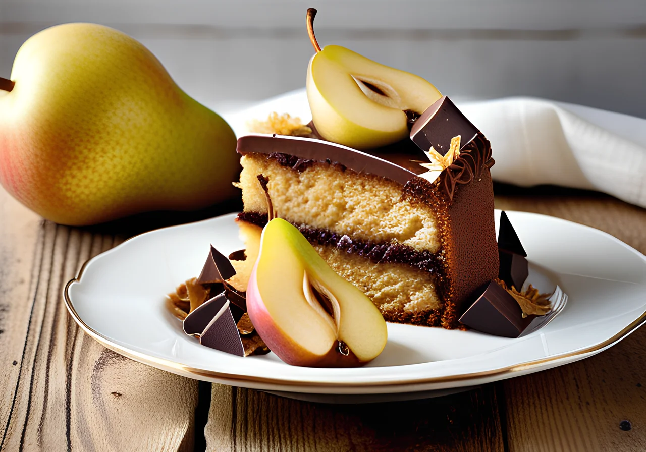 Chocolate Pear Cake