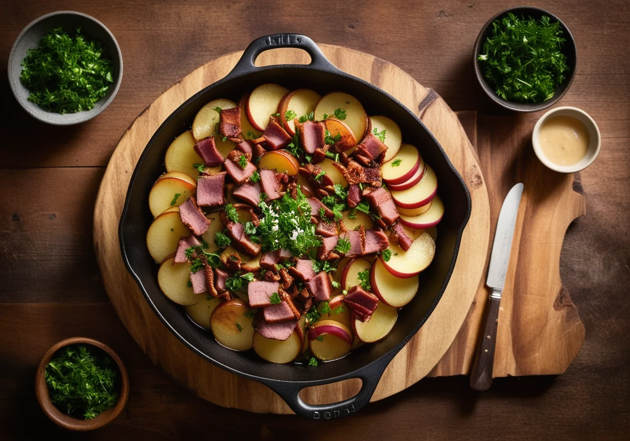 Deftige Kartoffelpfanne