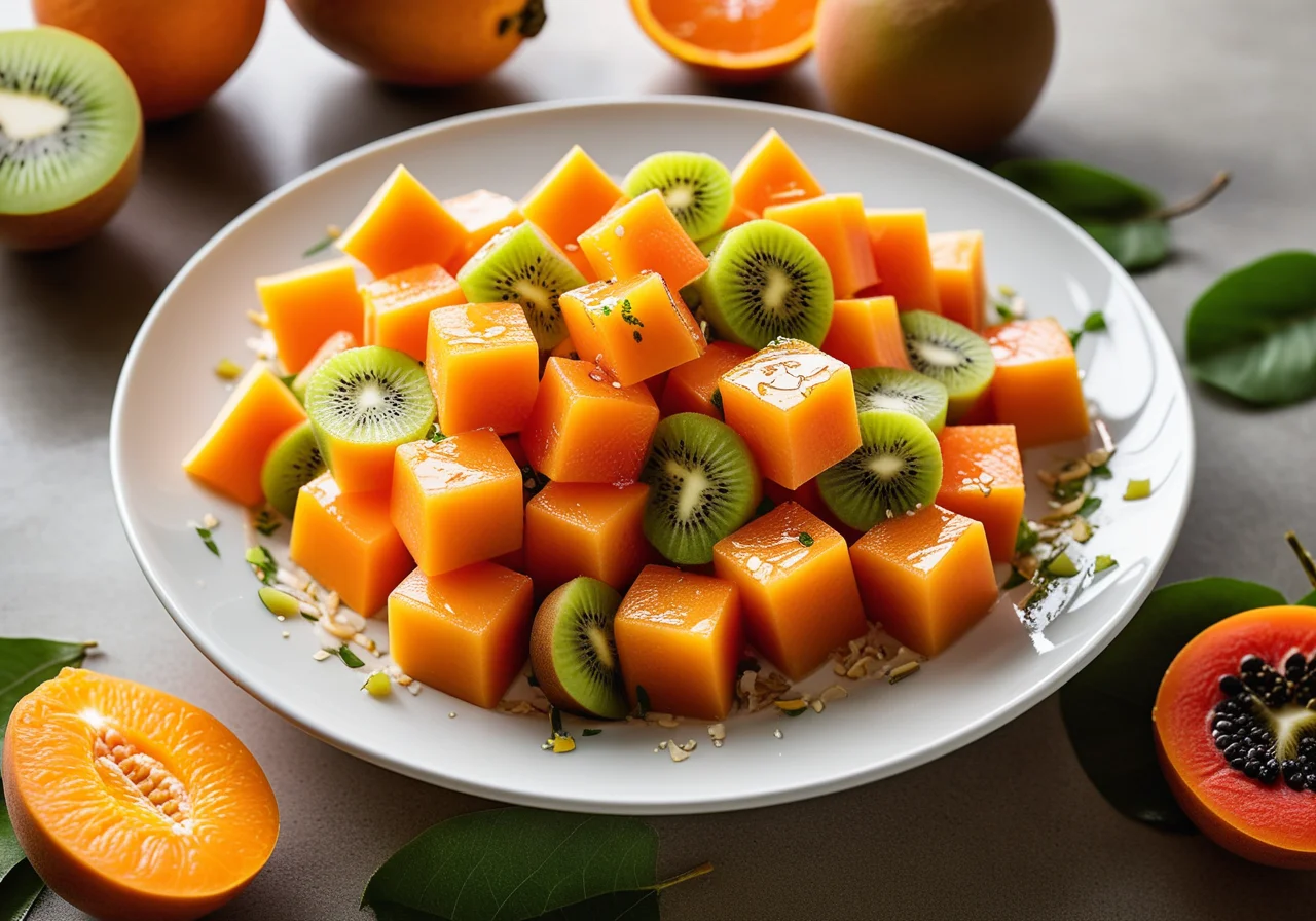 Fruit Salad with Tropical Fruits
