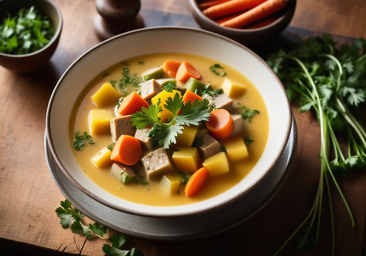 Vegetable Stew with Marjoram