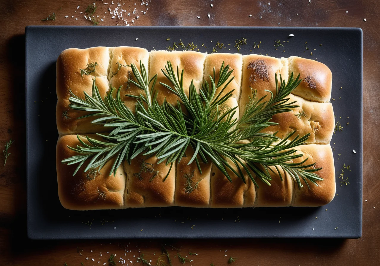 Focaccia with Dill
