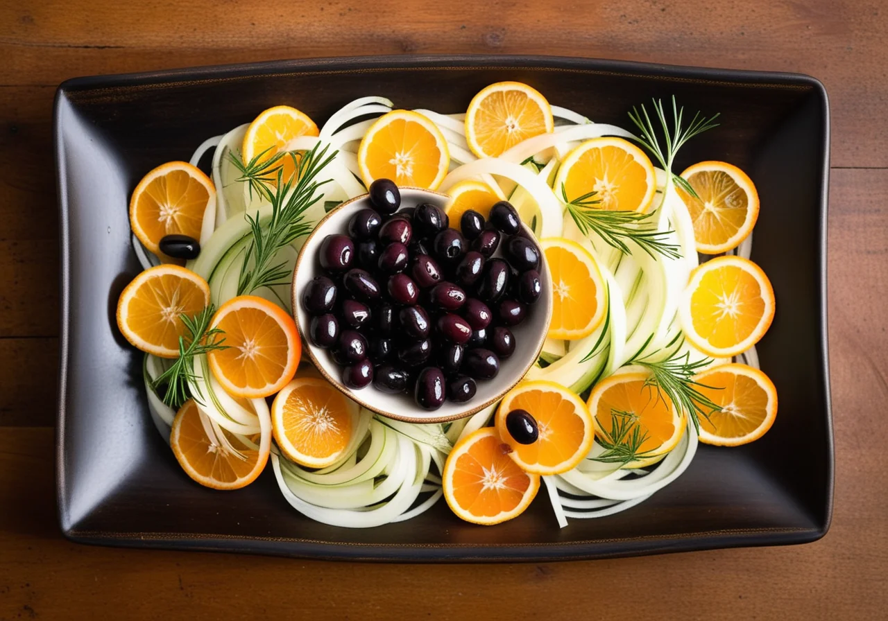Fennel Salad with Oranges and Olives
