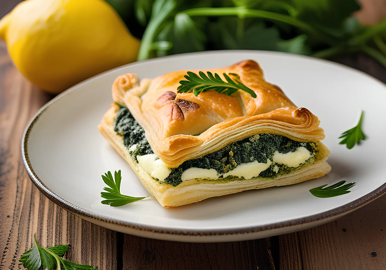 Spinach-Ricotta Puff Pastry