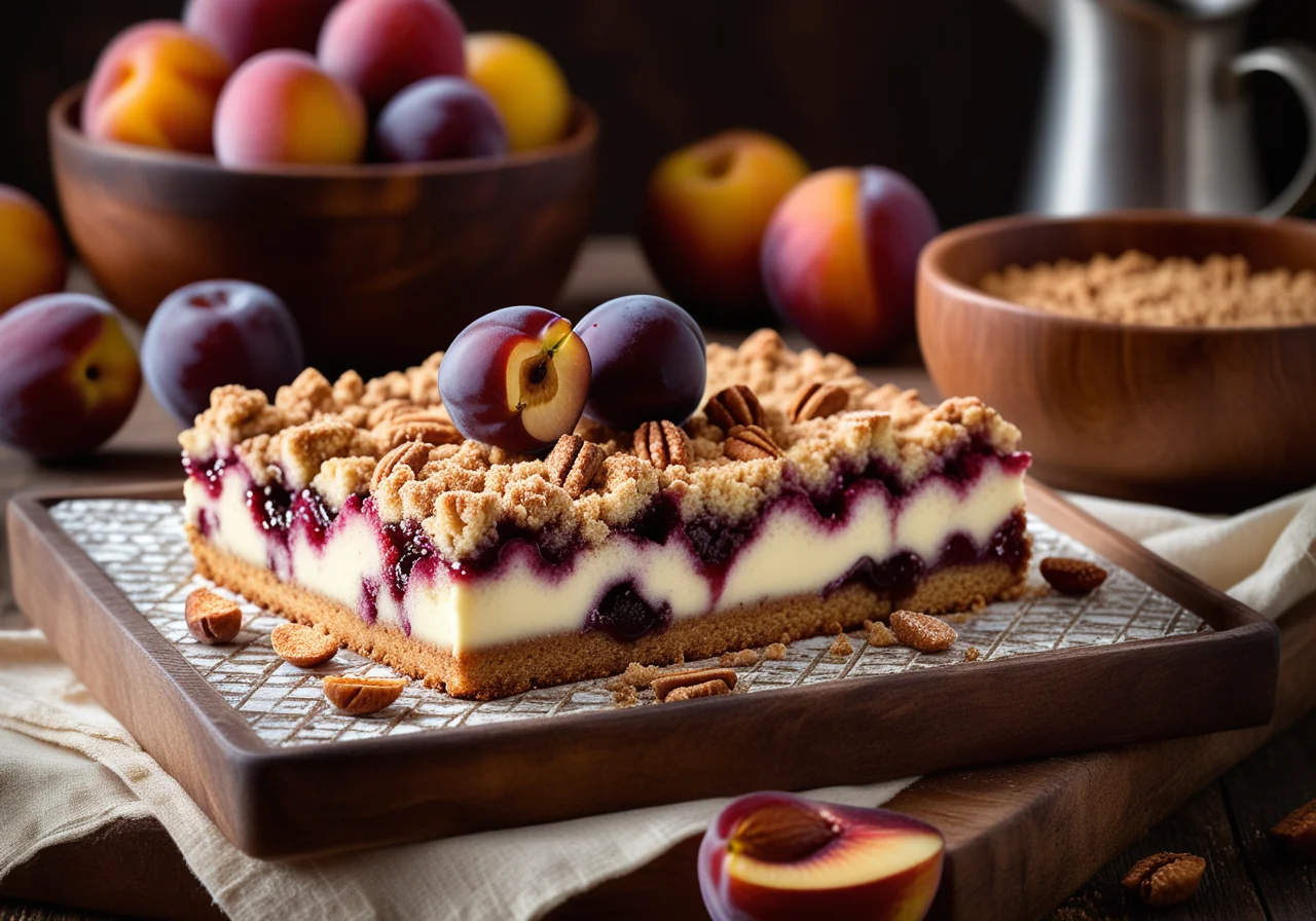 Plum Crumb Cake
