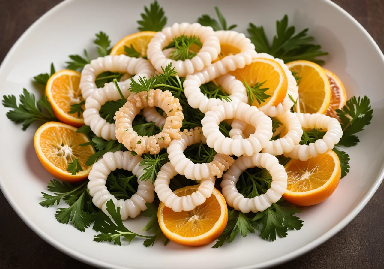 Calamari Salad with Fennel