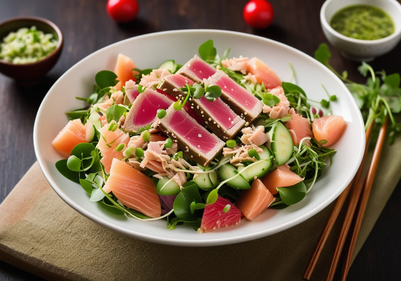 Japanese-style Tuna Salad