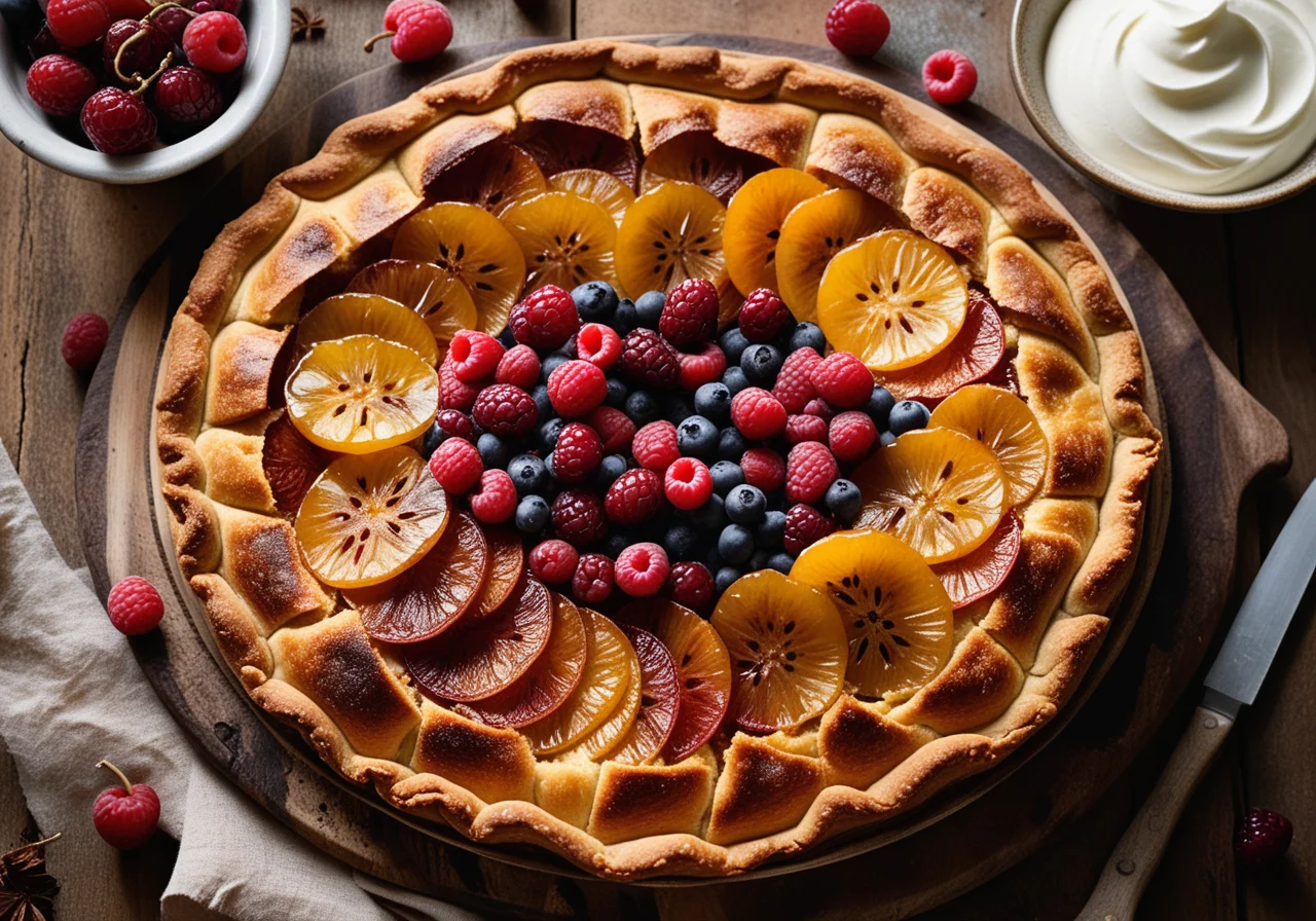 Small Gooseberry Galettes