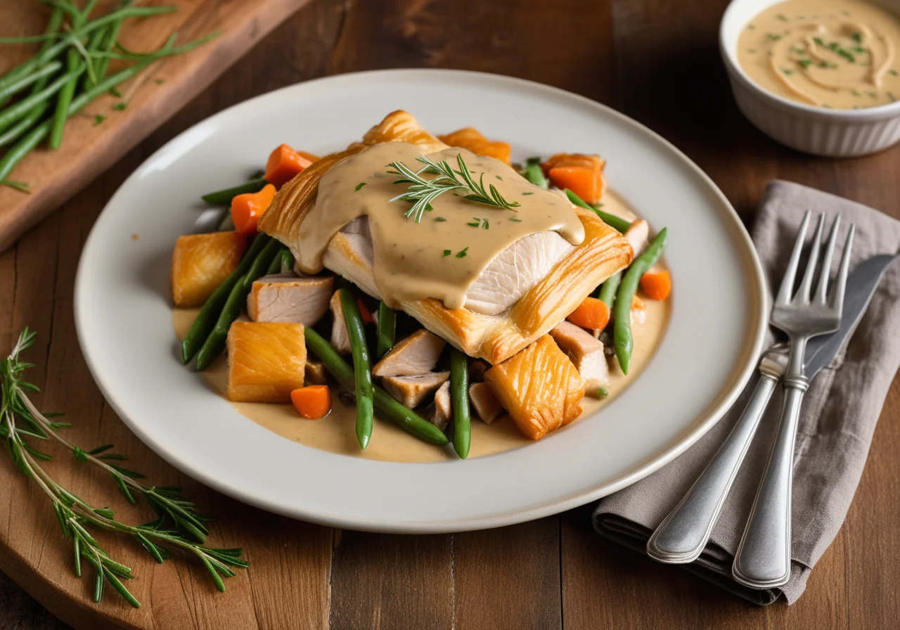 Baked Chicken Fricassée