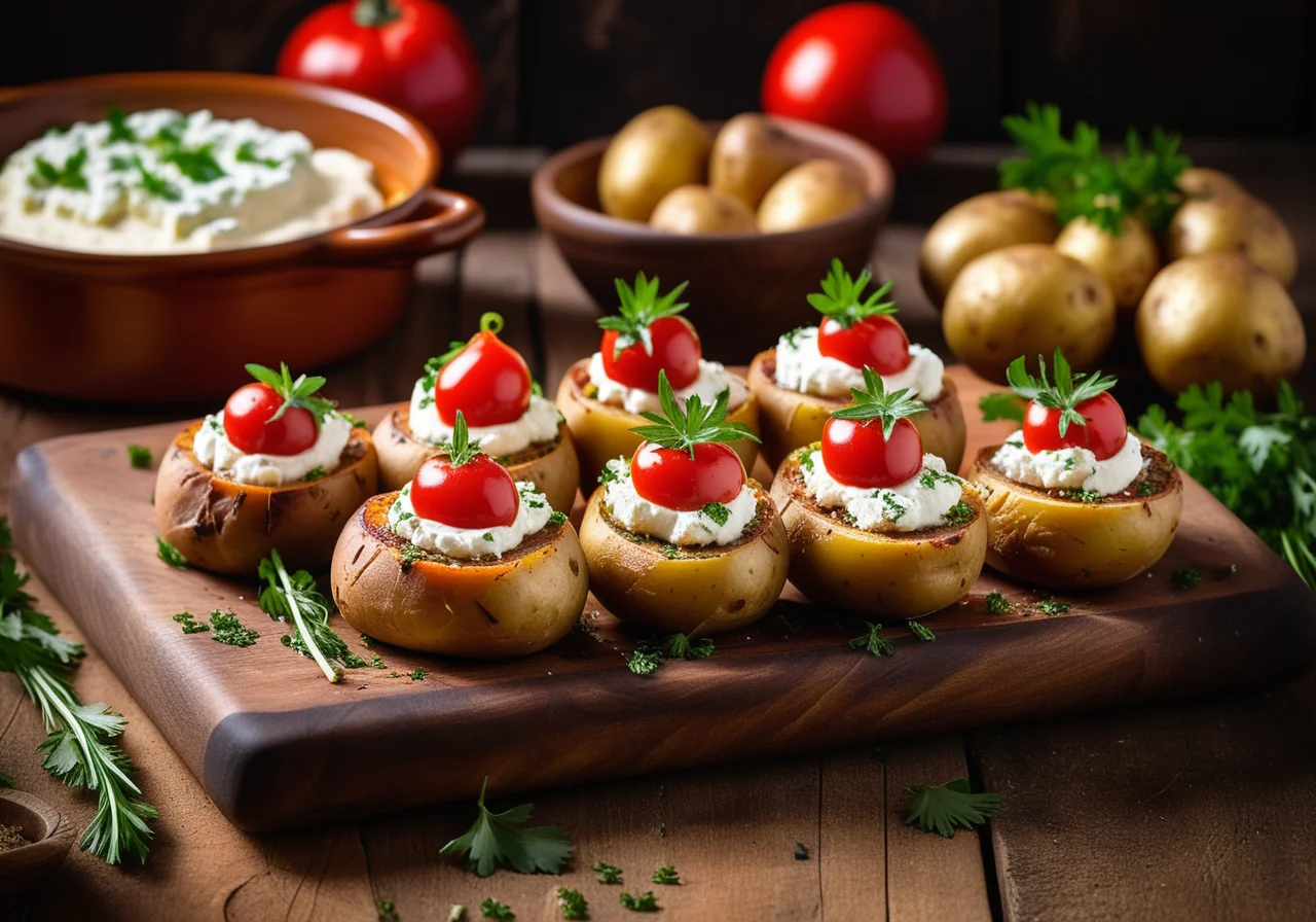 Turkey Roll-Ups Filled with Feta