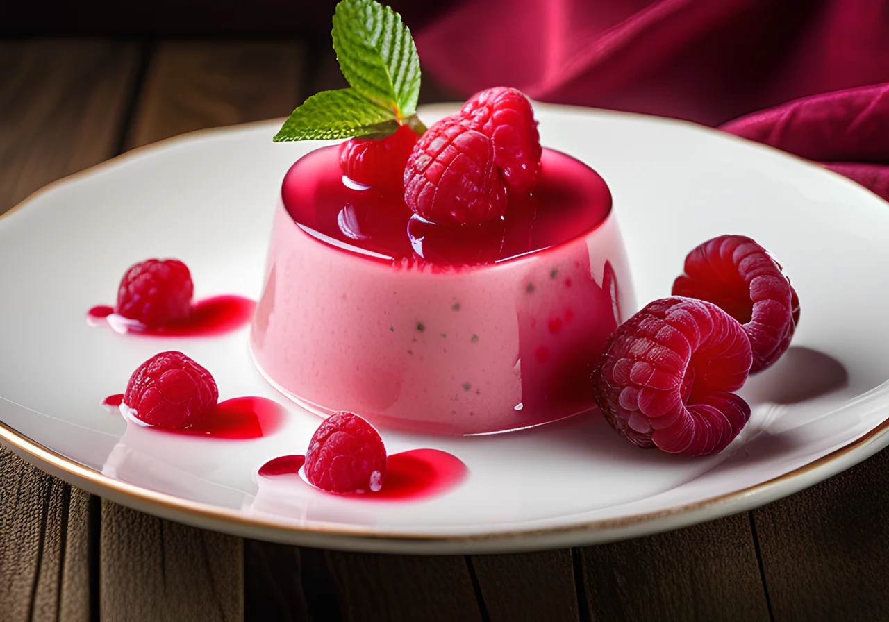 Raspberry Pudding