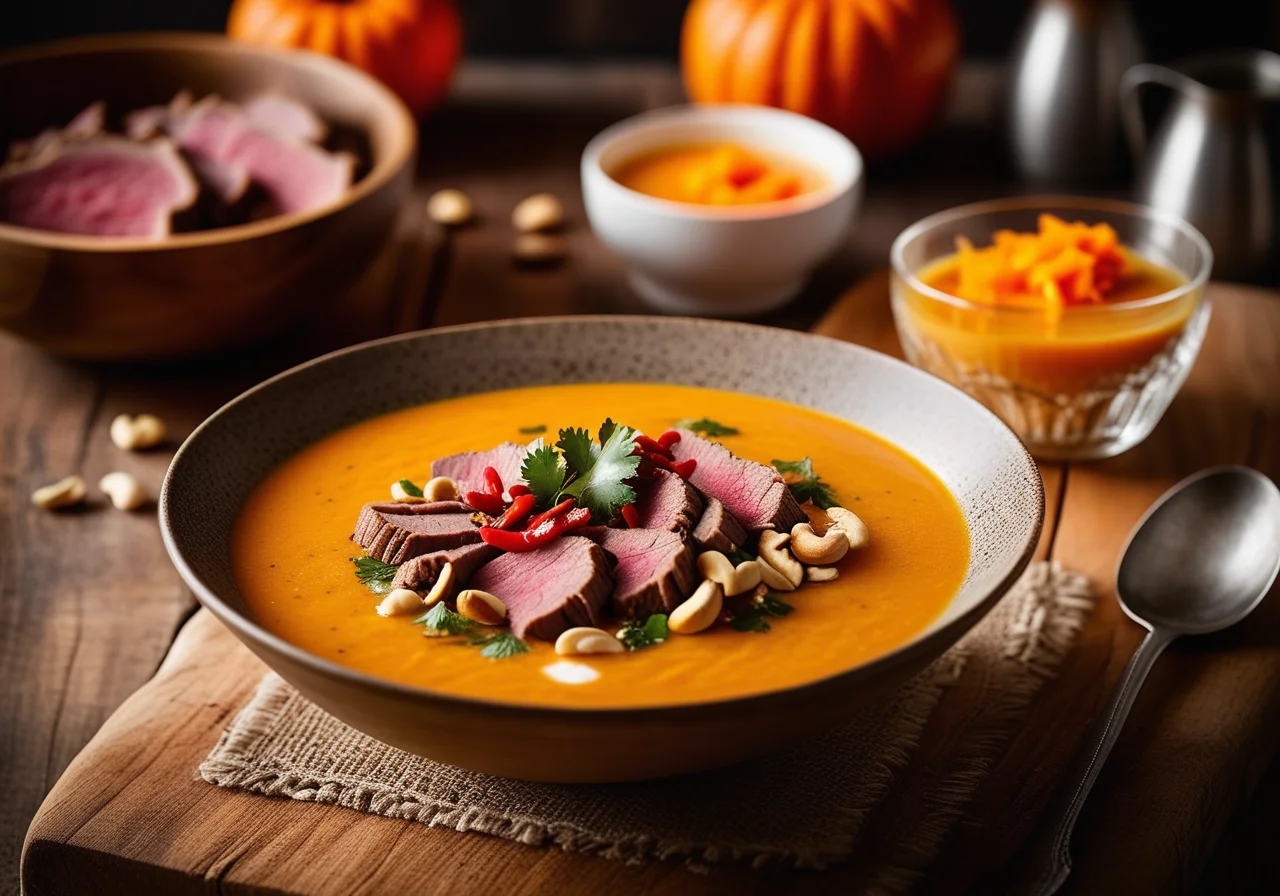 Pumpkin Coconut Soup