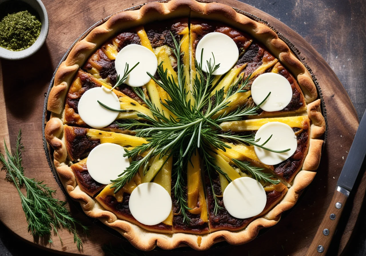 Mediterranean Vegetable Tart
