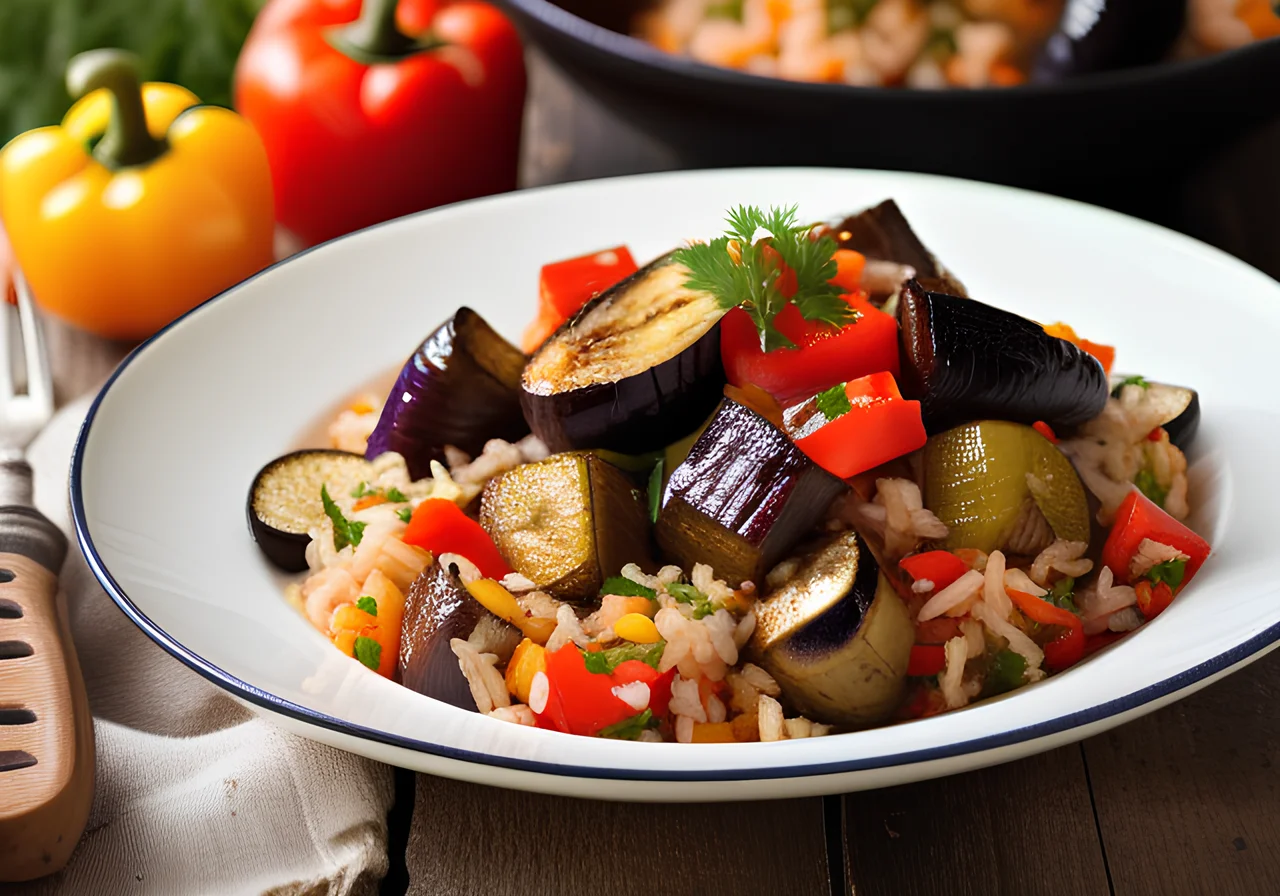 Mediterranean Vegetable Rice