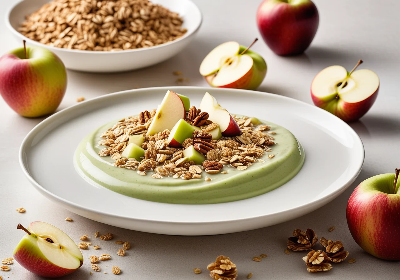 Grain Smoothie with Apples