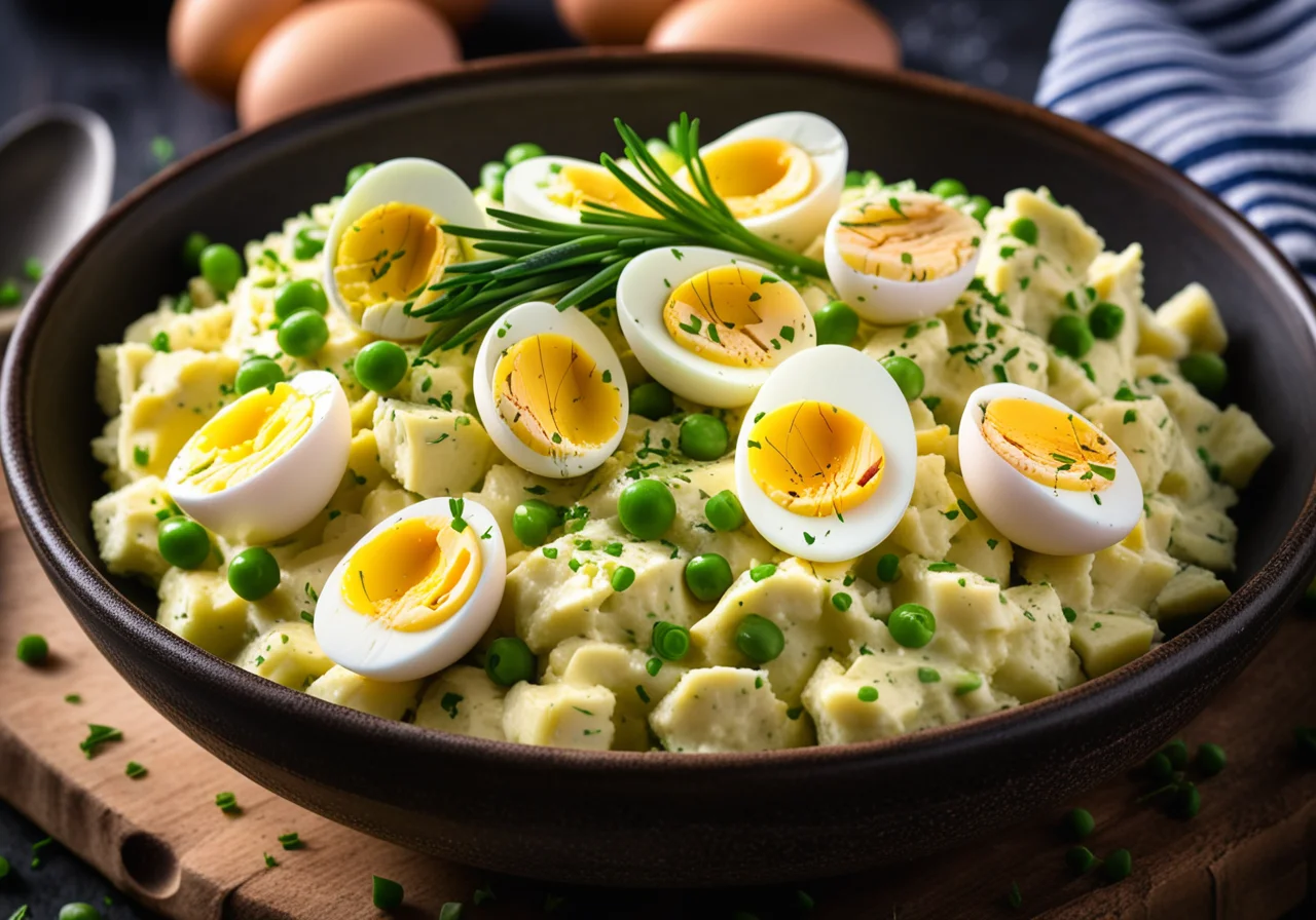 Potato Salad with Egg and Yogurt