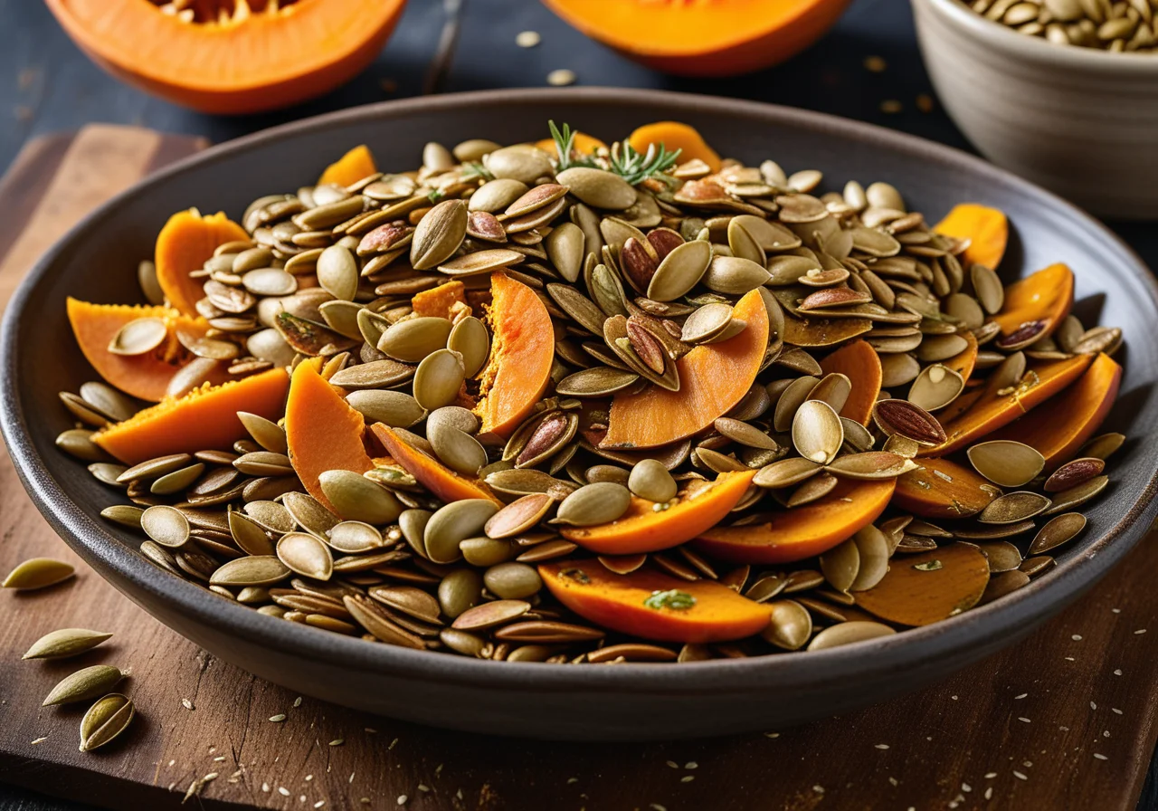 Roasted Pumpkin Seeds: 6 Variations