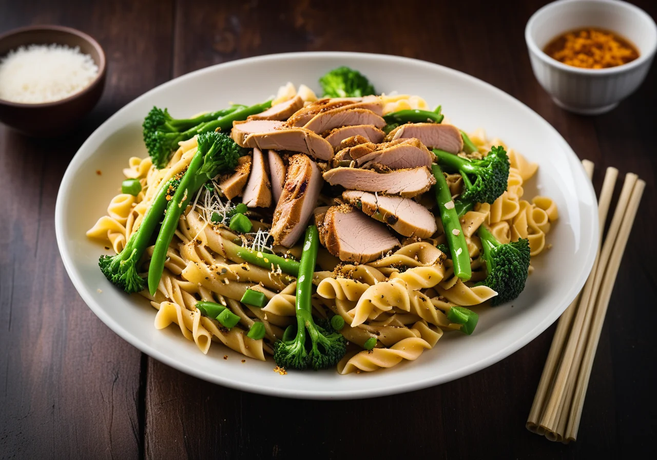 Pasta with Chicken and Vegetables