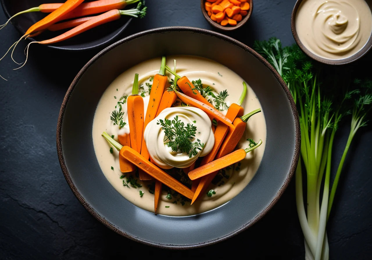 Creamy Carrot-Leek Vegetables