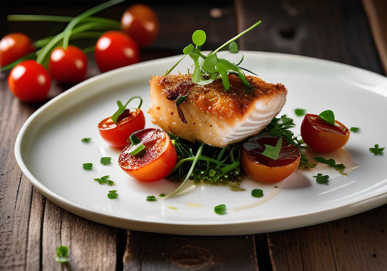 Baked Stonefish Fillets