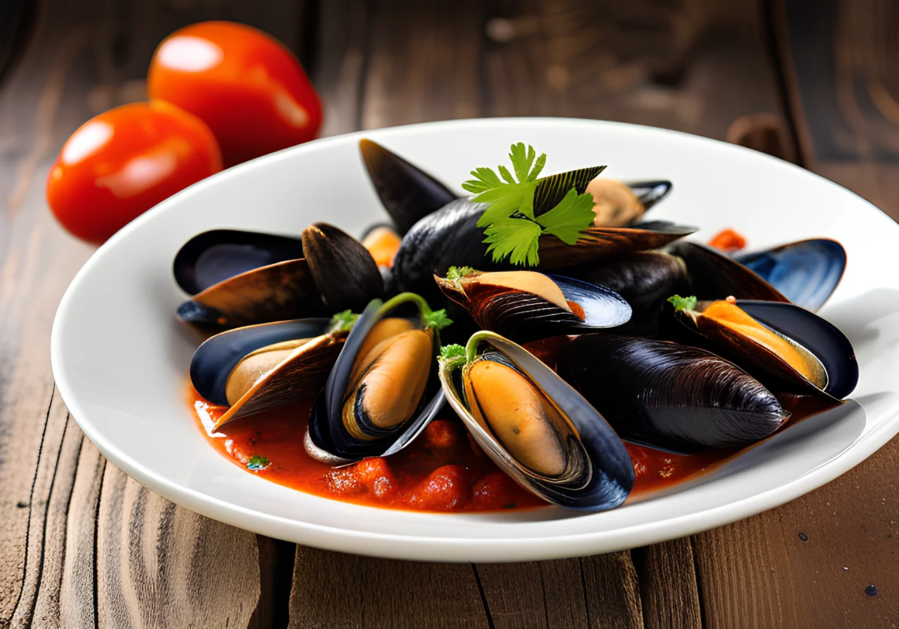 Mussels in Spicy Sauce
