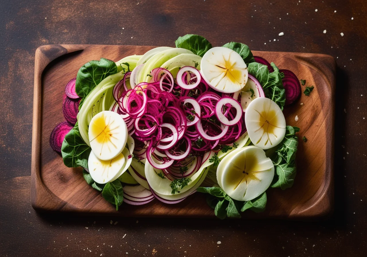 Beetroot and Chinese Cabbage Salad