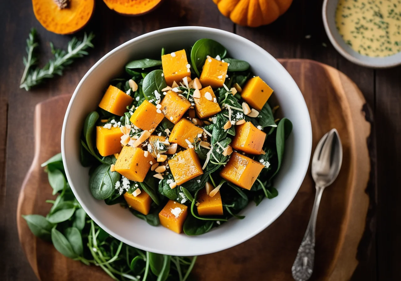 Barley Pumpkin Salad
