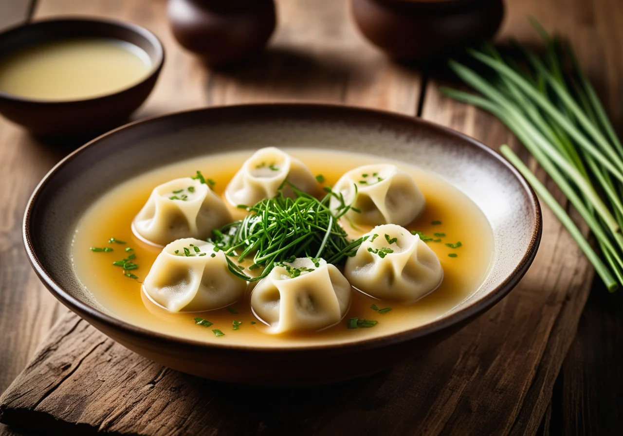 Broth with Semolina Dumplings