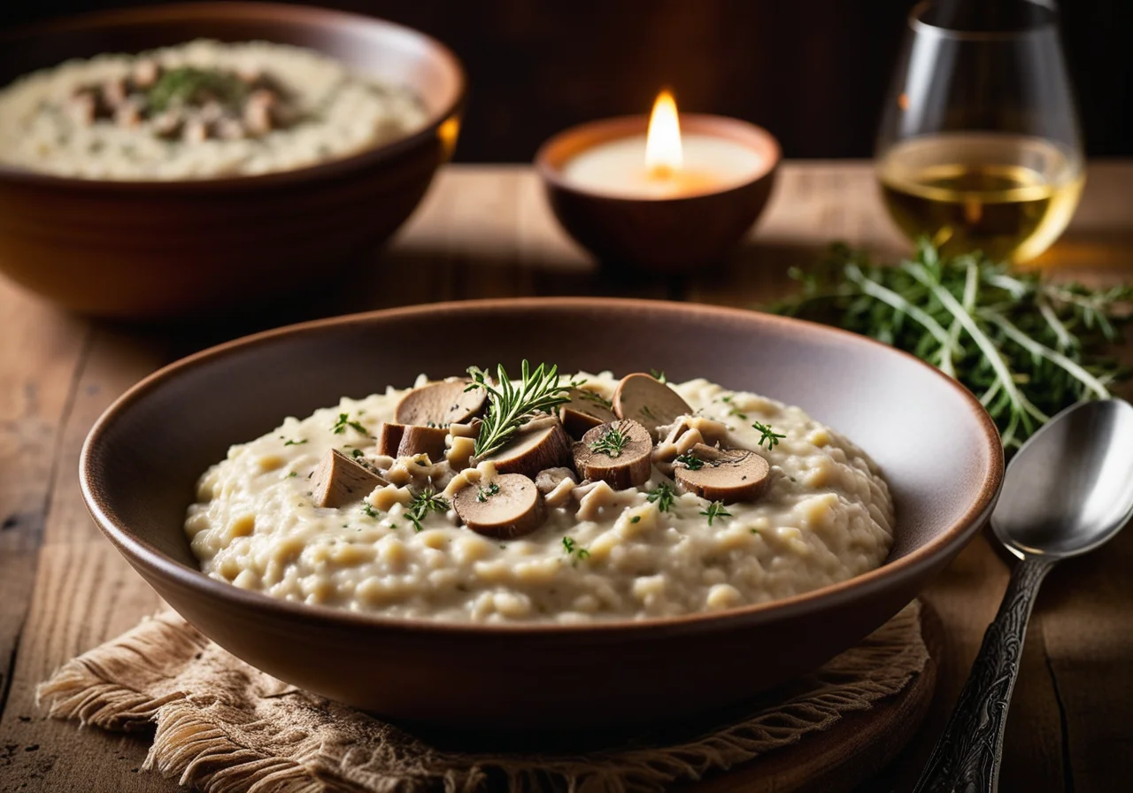 Risotto with Porcini Mushrooms