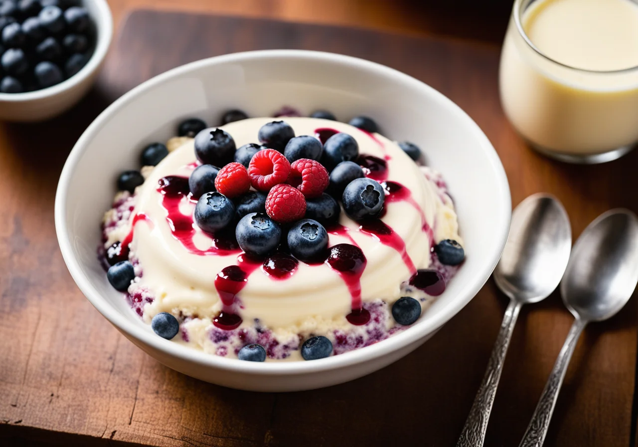 Berry Rice Pudding
