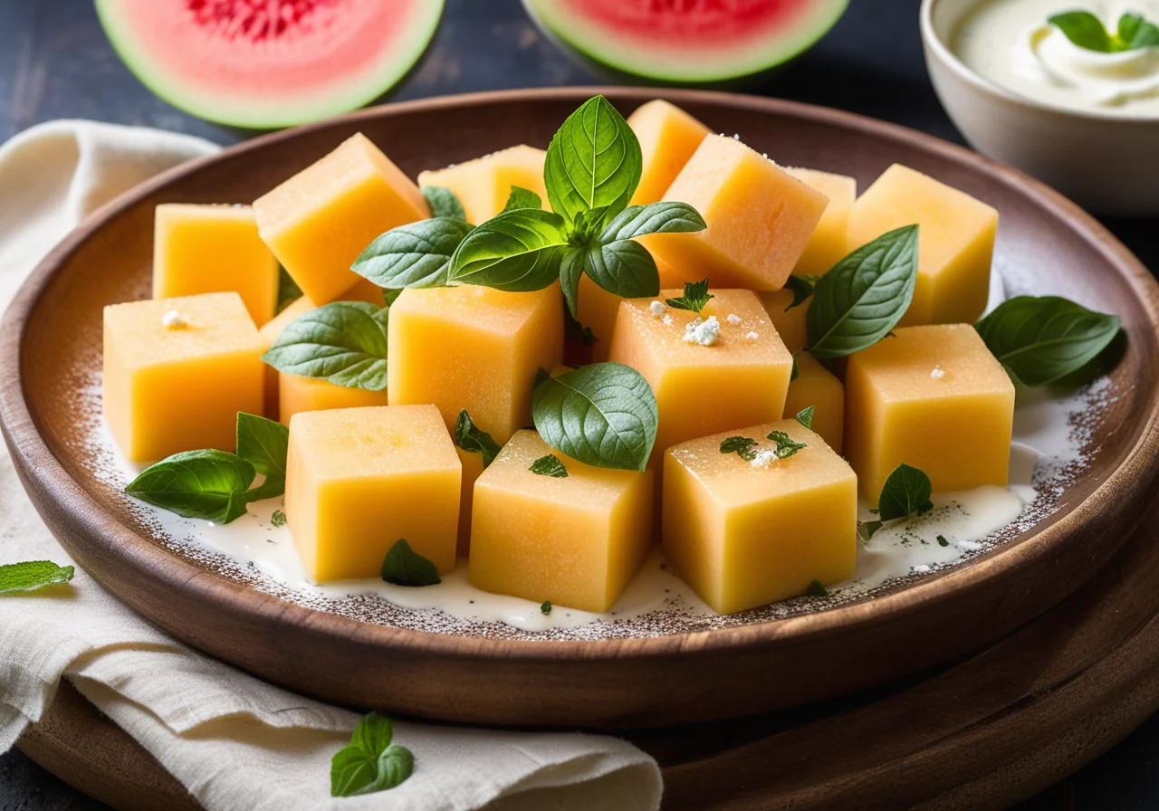 Melon Salad with Feta