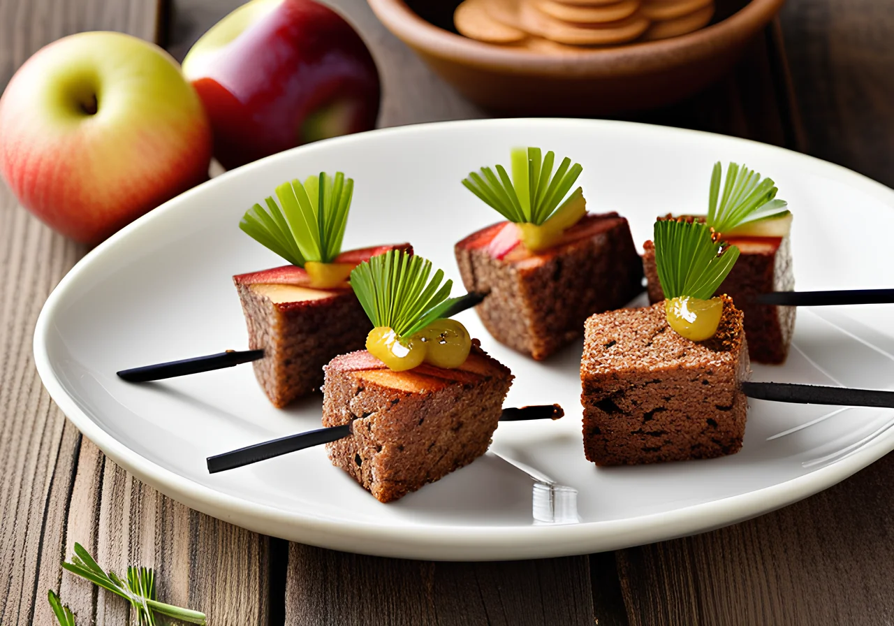 Colorful Bread Skewers