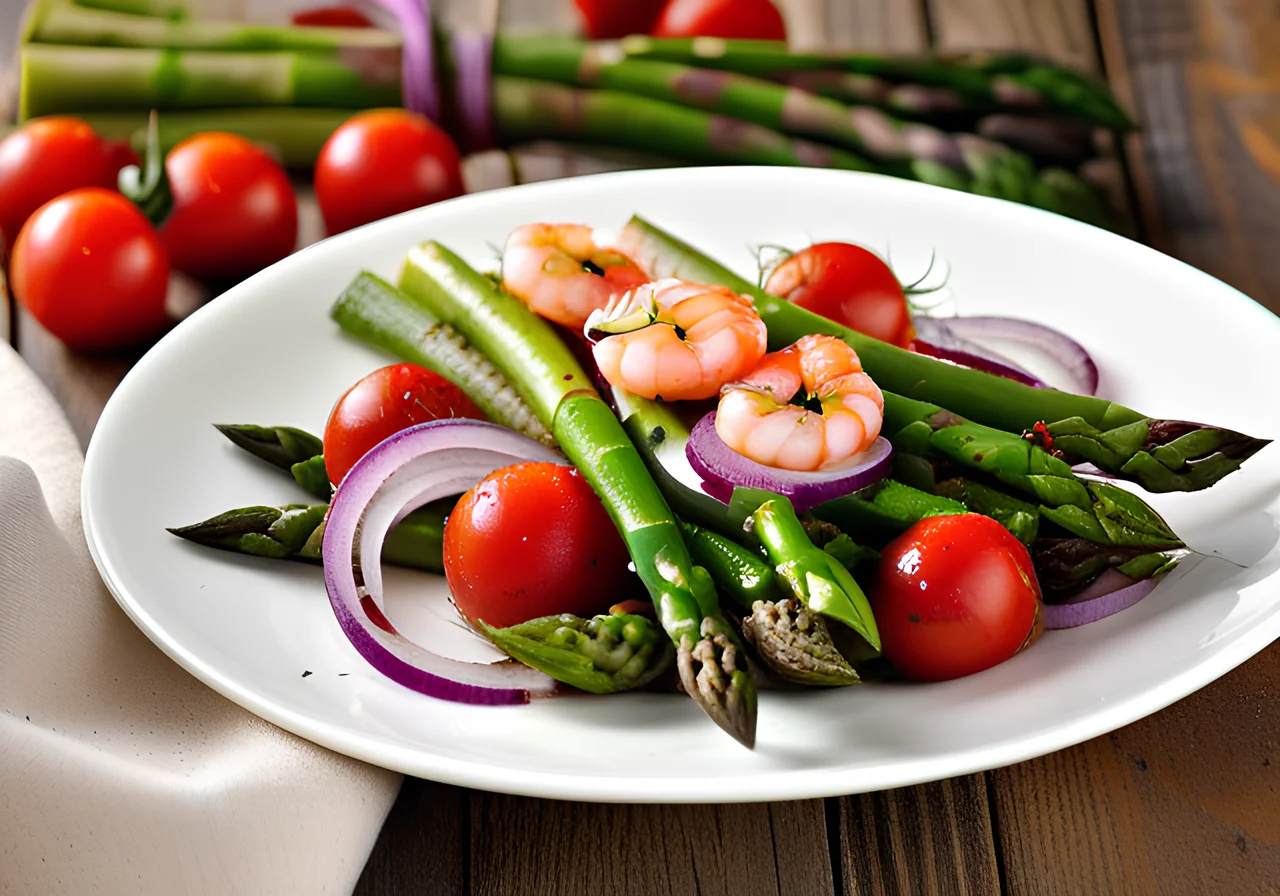 Asparagus Tomato Salad