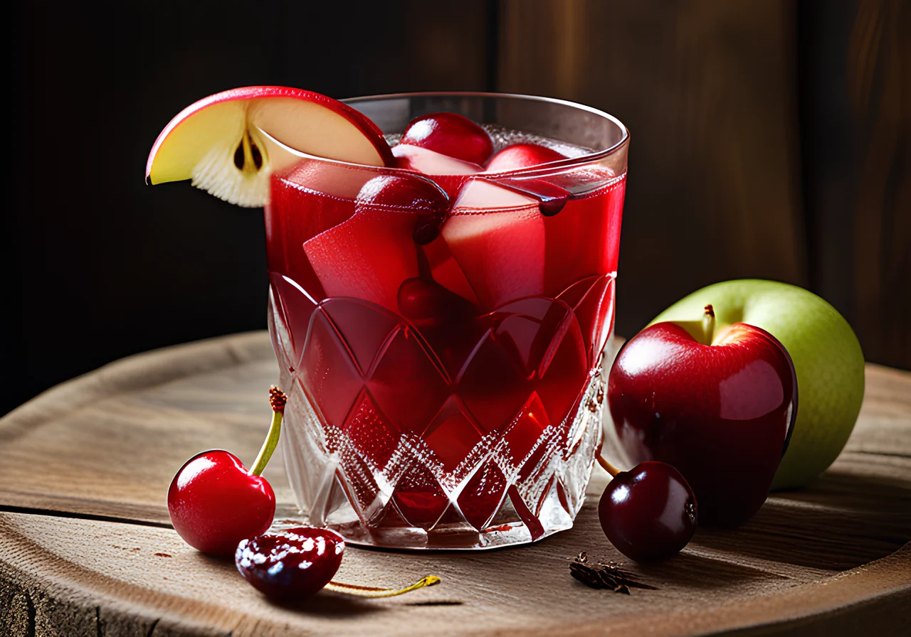 Cherry‑Flavored Alcohol‑Free Punch