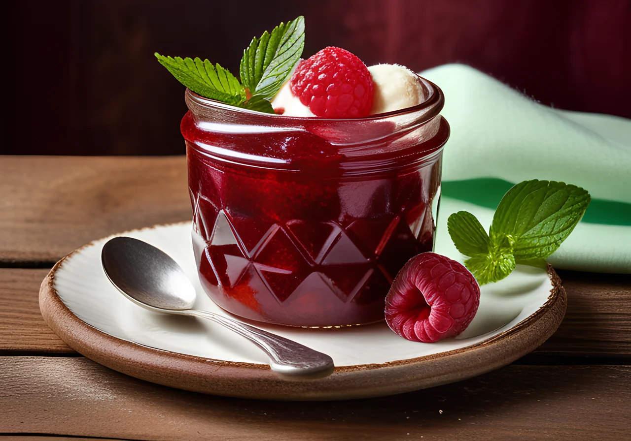 Raspberry Jam with Vanilla