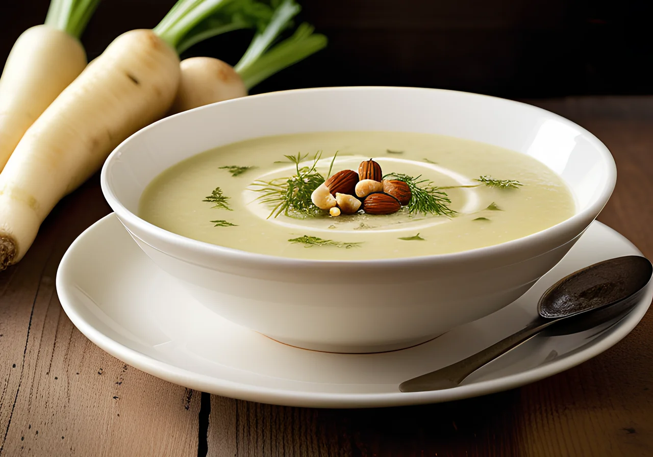 Celery-Parsnip Soup