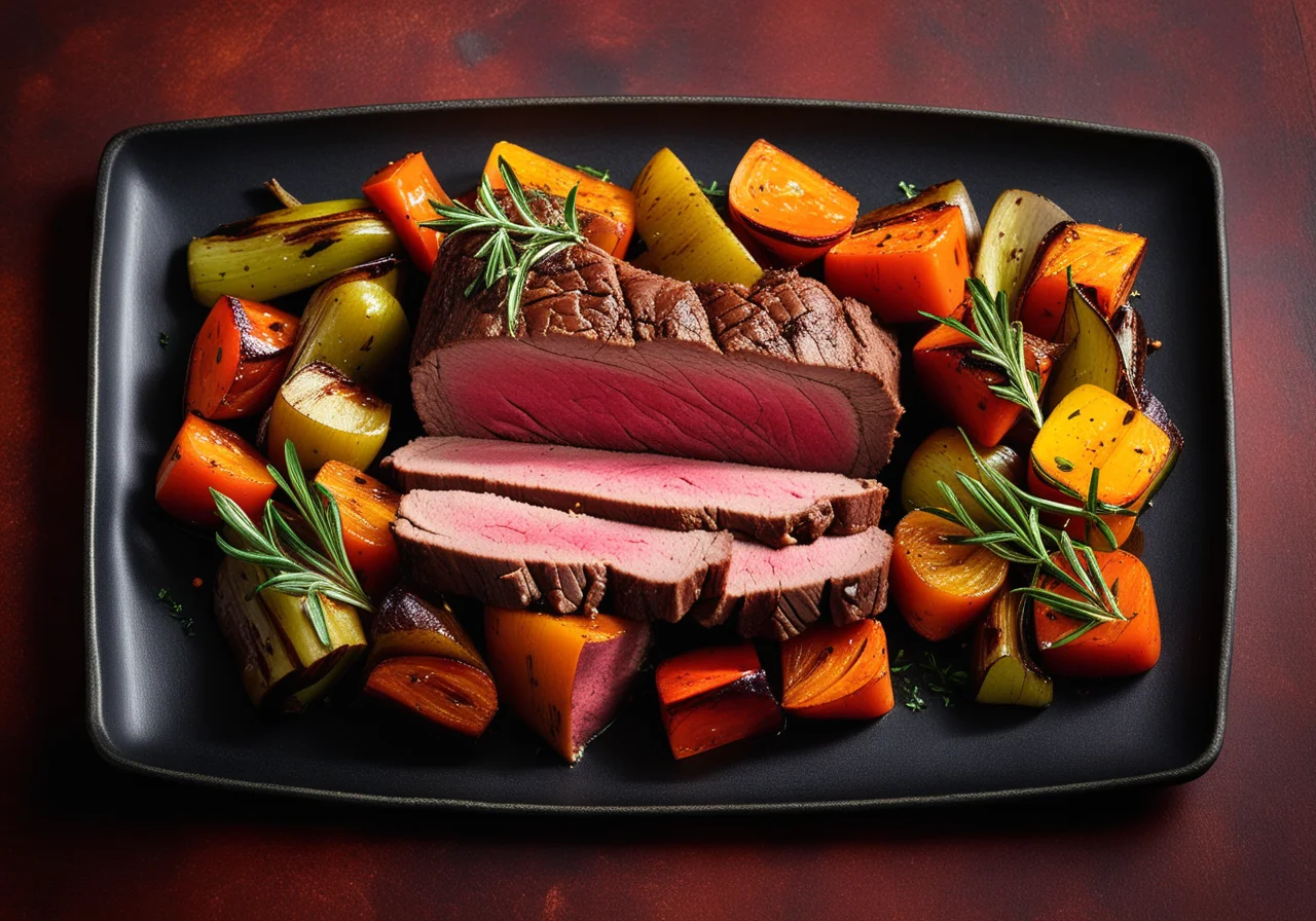 Roast Beef with Vegetables