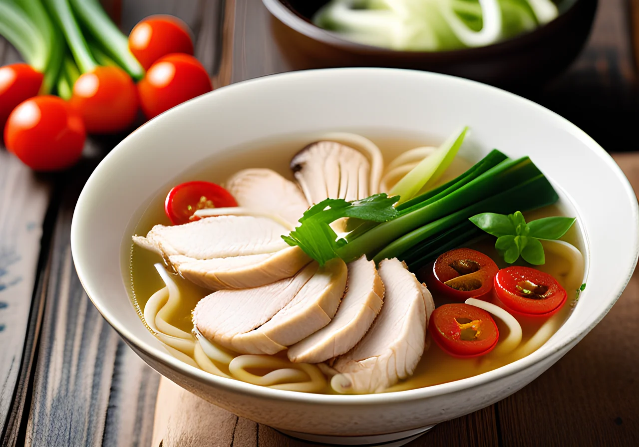 Chinese-Style Chicken Noodle Soup
